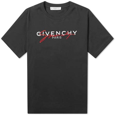 givenchy signature t shirt|givenchy t shirt size chart.